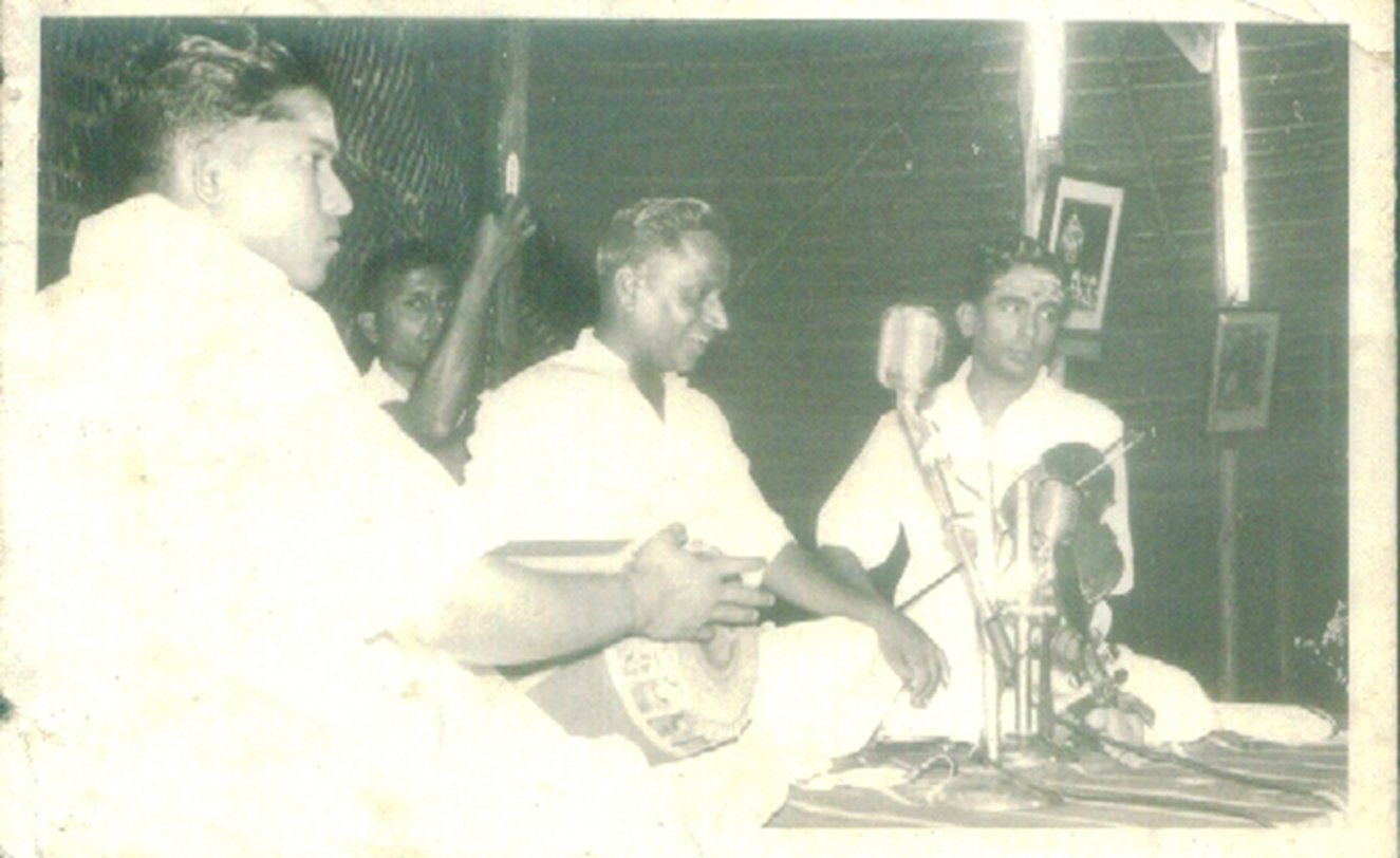 With Lalgudi G. Jayaraman